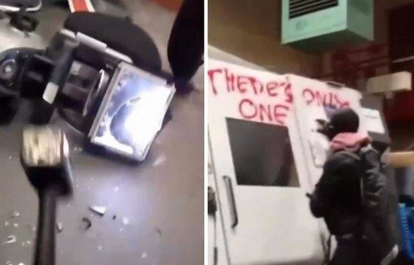 Palestine Supporters Attack Stealth Aircraft Components Factory