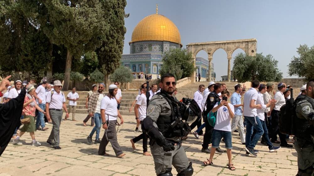 Settlers Storm Al-Aqsa Mosque in Jerusalem