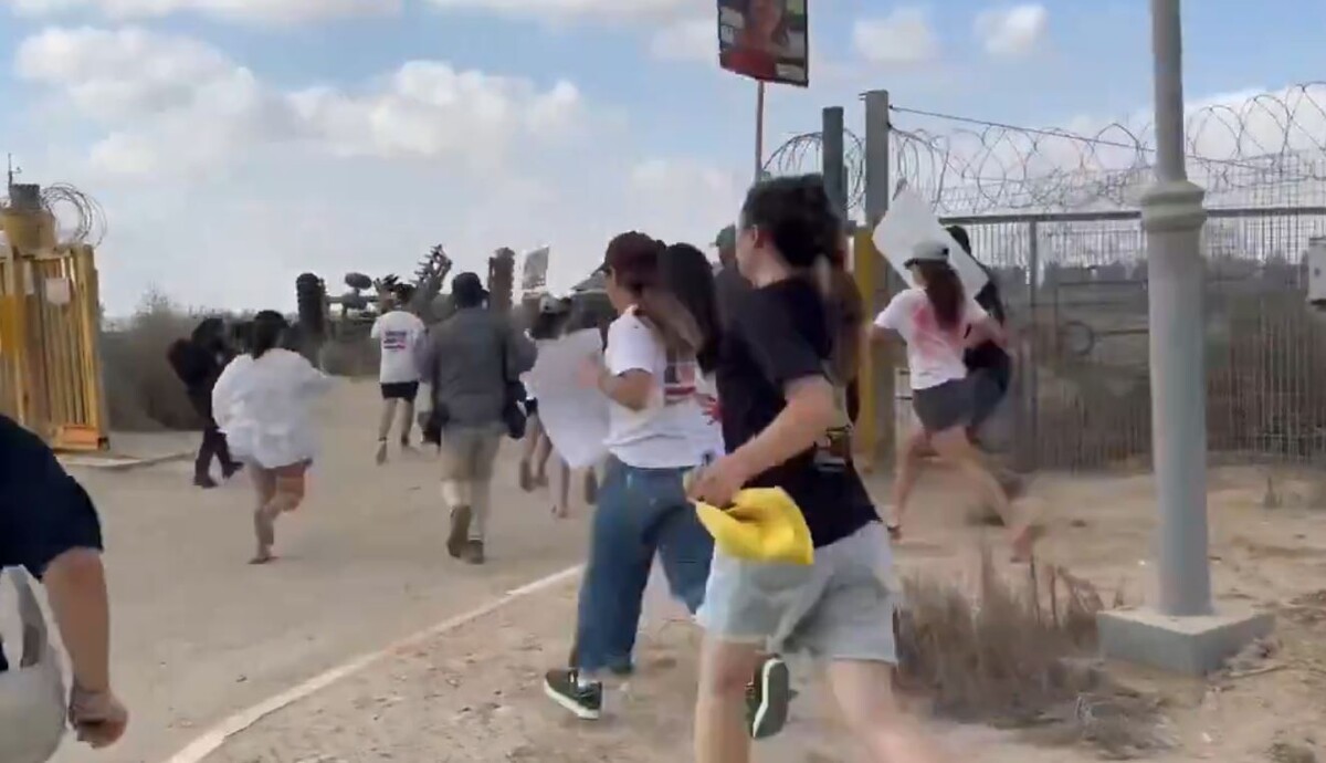 Протесты на границе Газы за освобождение заключенных