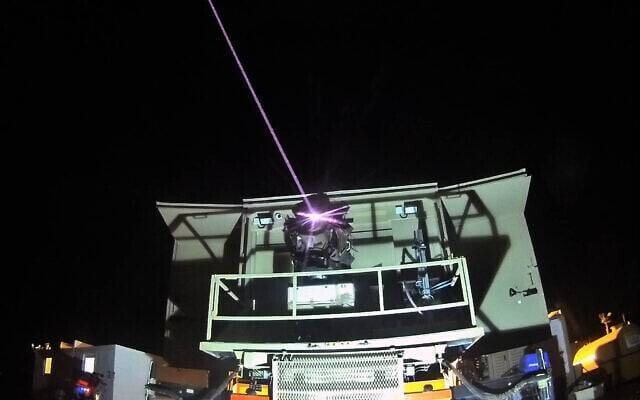 Israel Prepares to Receive 'Iron Beam' System