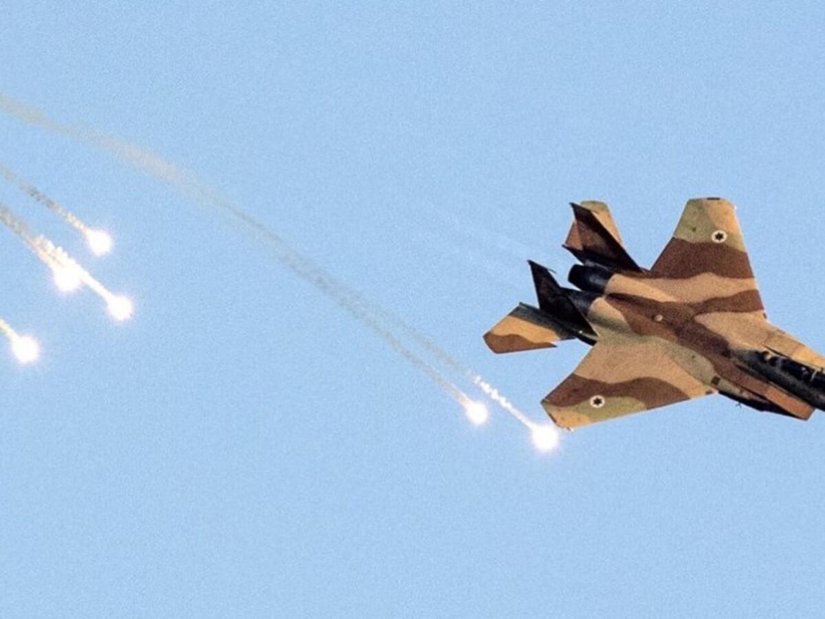 Израильский авиаудар по командному центру ХАМАС в Газе