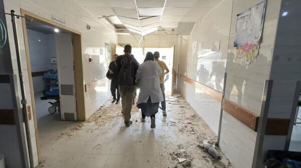 Israeli Airstrikes Hit Hospital in Gaza