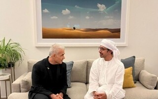Встреча между Министром иностранных дел ОАЭ и лидером оппозиции Израиля для обсуждения гуманитарного кризиса в секторе Газа