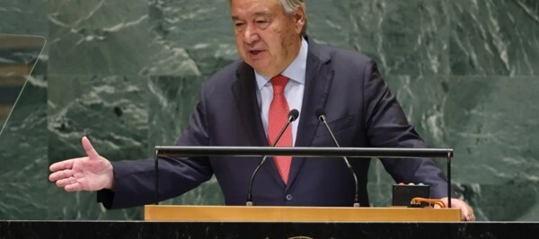 Гутерриш призывает к немедленному прекращению огня в Газе