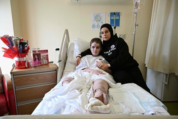 Israeli airstrike turned woman's life upside down, leaving her a widow