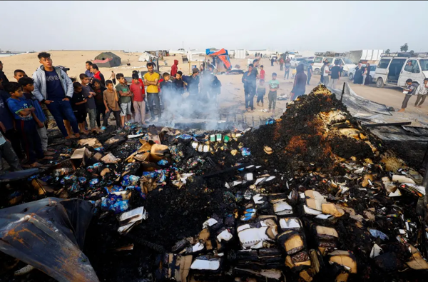 Израильская армия отрицает участие в инциденте с пожаром на секторе Газа