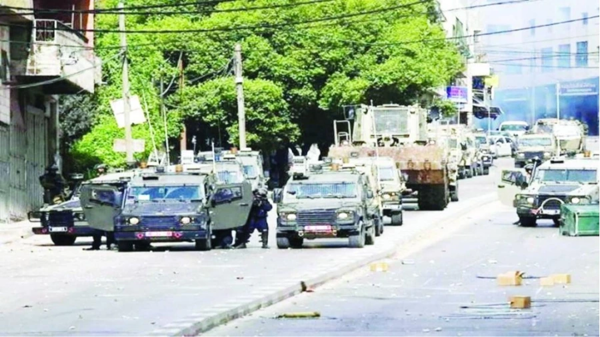 Israeli Military Exercises in the West Bank