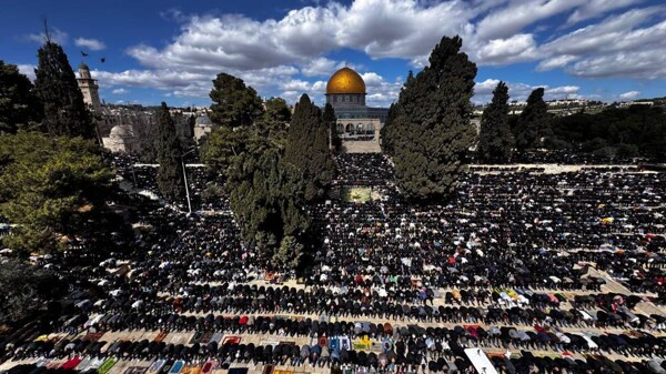 Successful Friday Prayer at Al-Aqsa